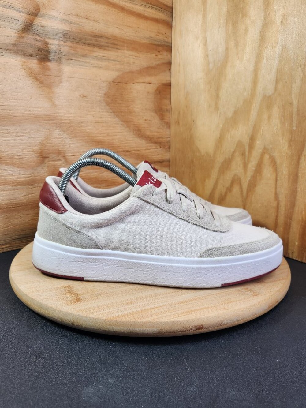 Kizik Prague Womens Hands Free Canvas Shoes Sneakers Size 10